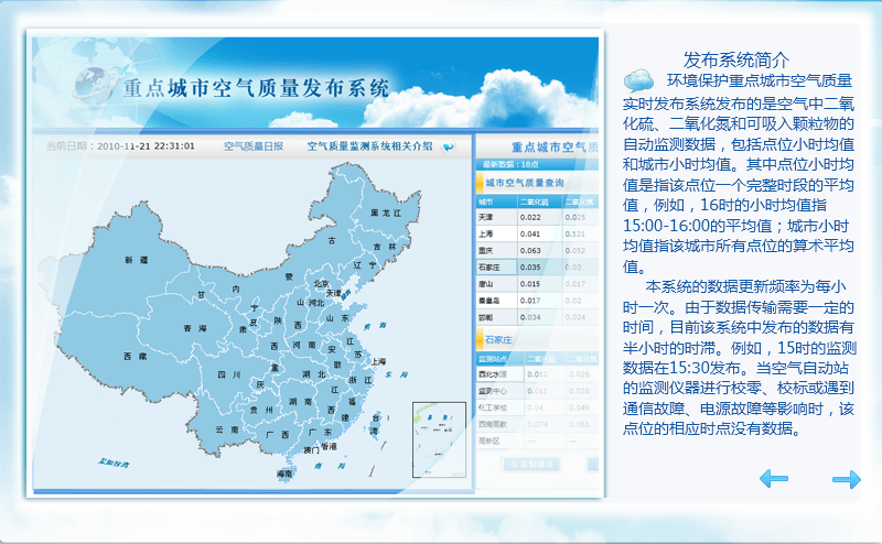 Real-time, hourly air quality data in China now available