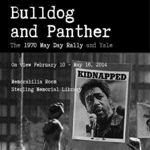 Bulldog and Panther exhibit poster